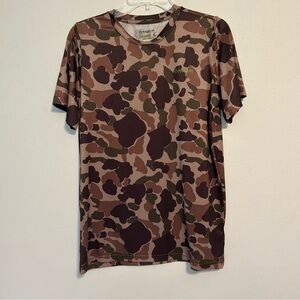 Magellan Outdoors boys shirt size XL (18-20) short sleeve camouflage brown hunt